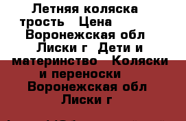 Летняя коляска - трость › Цена ­ 1 500 - Воронежская обл., Лиски г. Дети и материнство » Коляски и переноски   . Воронежская обл.,Лиски г.